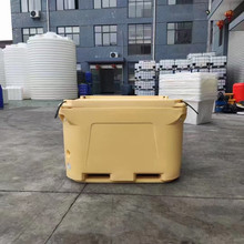 户外滚塑保温箱1000L食品腌制冷藏浸泡桶桶渔业水产异形加工