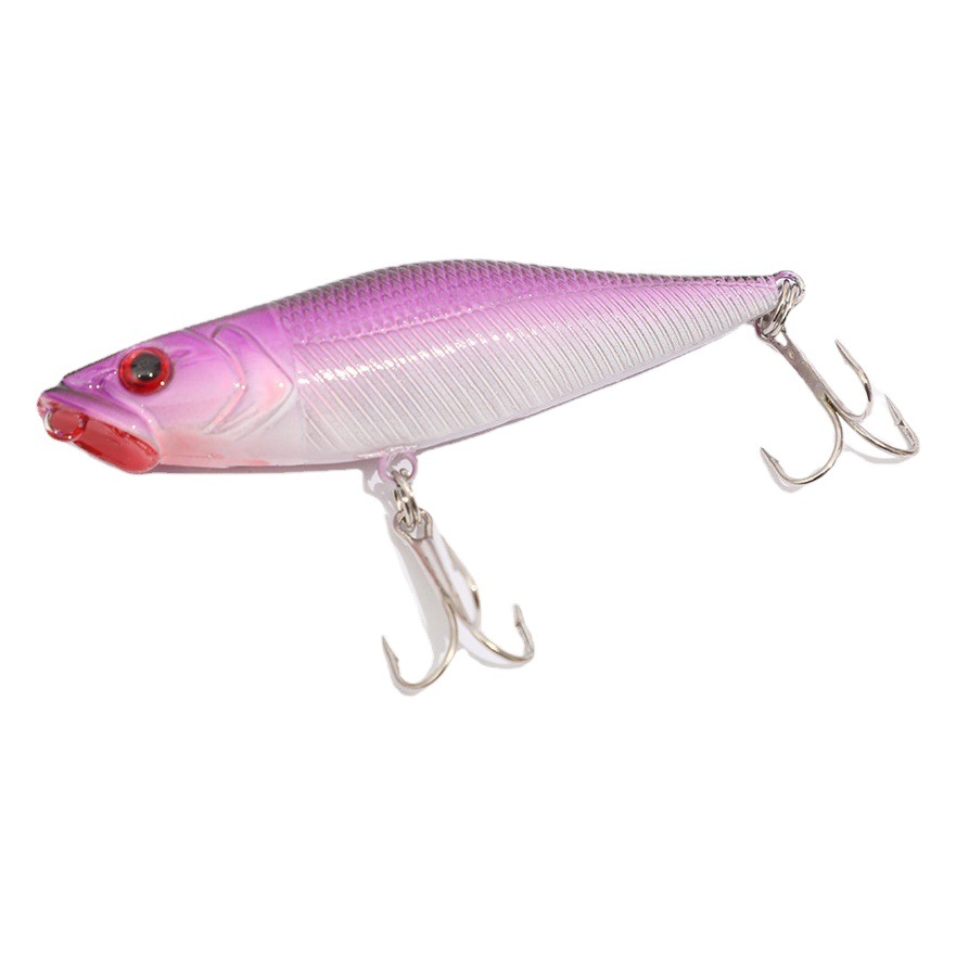 30 peces de plástico Luya cebo Mino ola escalada lápiz insecto VIB cebo duro cebo falso cebo engranaje de pesca traje de combinación