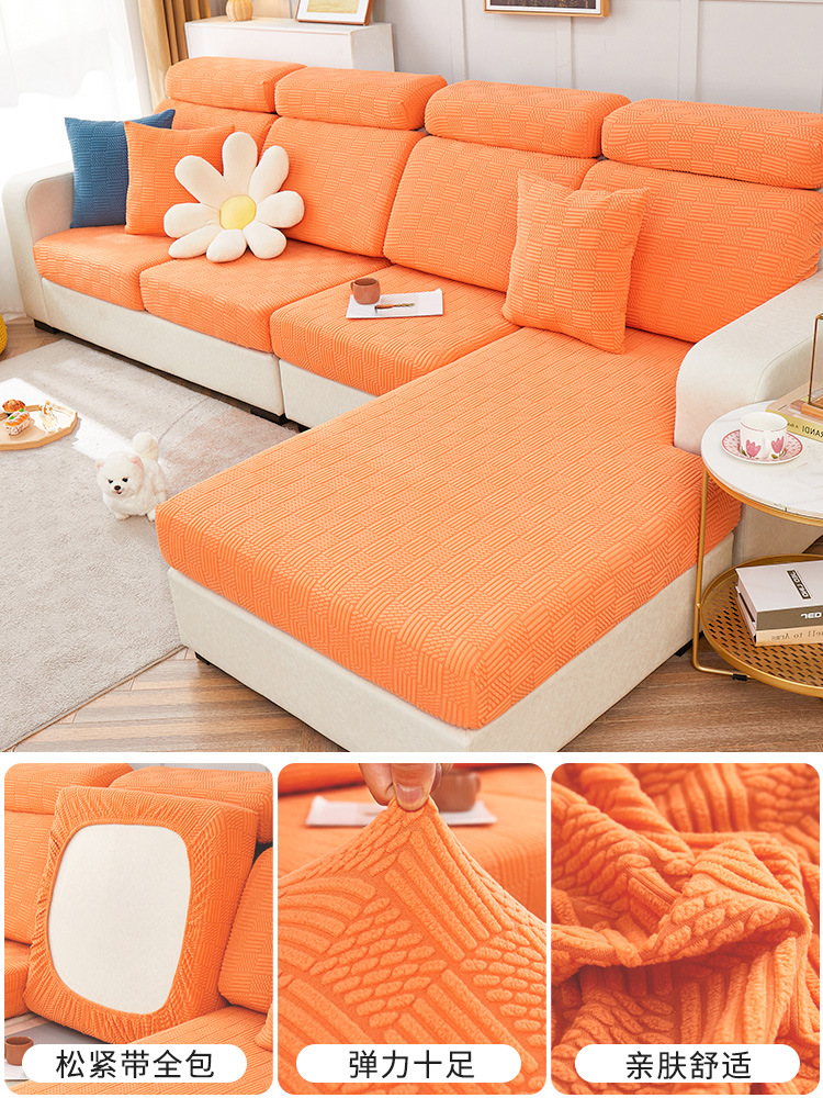 Cubierta de sofá cubierta todo incluido 2022 nuevo cuatro estaciones universal elástico engrosado sofá cojín cubierta protectora