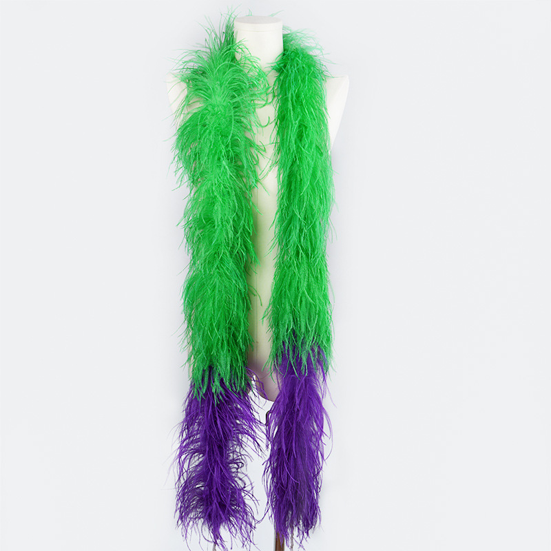 녹색 + 보라색 10-15 암호화 5겹(약 2야드)