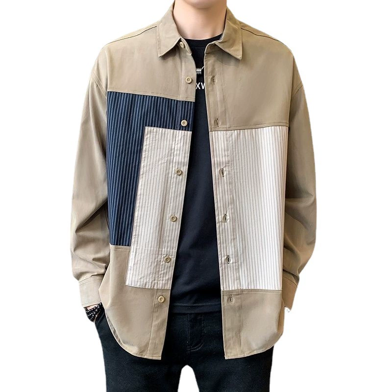 Silk shirt, autumn spring summer jacket for leisure