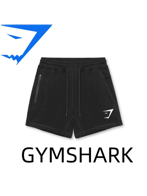 Cross-Border Temu Men's Cycling Shorts Sports Fitness Cotton 3-Point Shorts Running Training Shark Print Gymshark Cross-Border Temu Men's Cycling Shorts Sports Fitness Cotton 3-Point Shorts Running Training Shark Print Gymshark