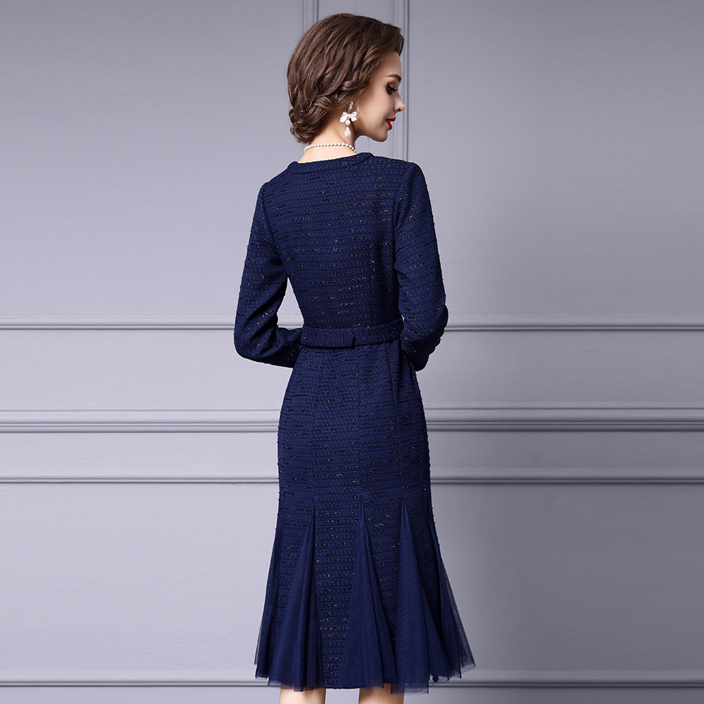 Zhili's dress suitable for fat people 2025 new autumn style super…