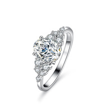 ����Īɣʯ��ָŮS925����1.5�������θ��ӵ�Īɣ��ֱָ������