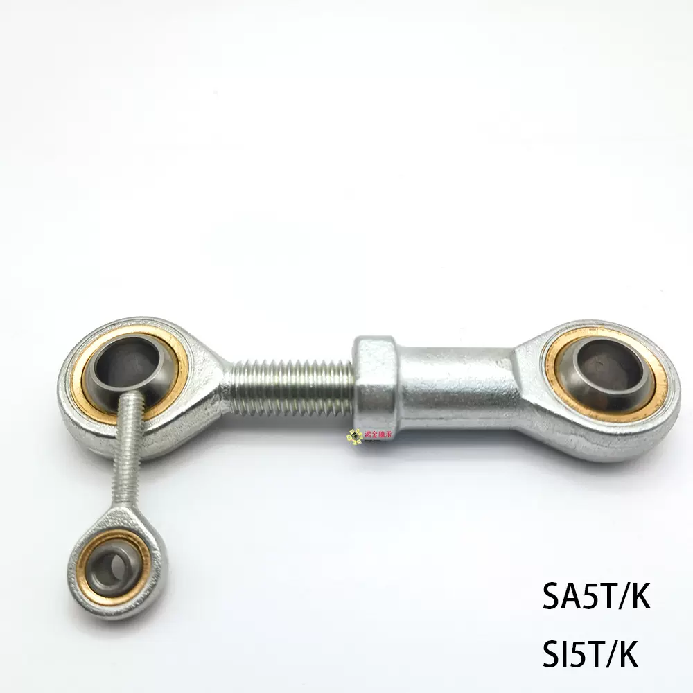 鱼眼杆端关节轴承正反牙外螺纹SA5T/K内螺纹SI5T/K连接杆