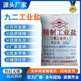 现货供应江西九二工业盐 工业精盐 氯化钠 100目干燥盐 精致细盐