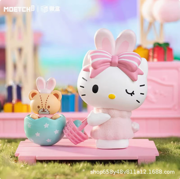 正版三丽鸥盲盒HelloKitty甜心玩伴系列凯蒂猫潮玩礼品模具厂家|undefined