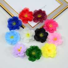 仿真桃花花朵樱花花头花盒配花舞蹈服装饰品拍摄道具diy头饰假花