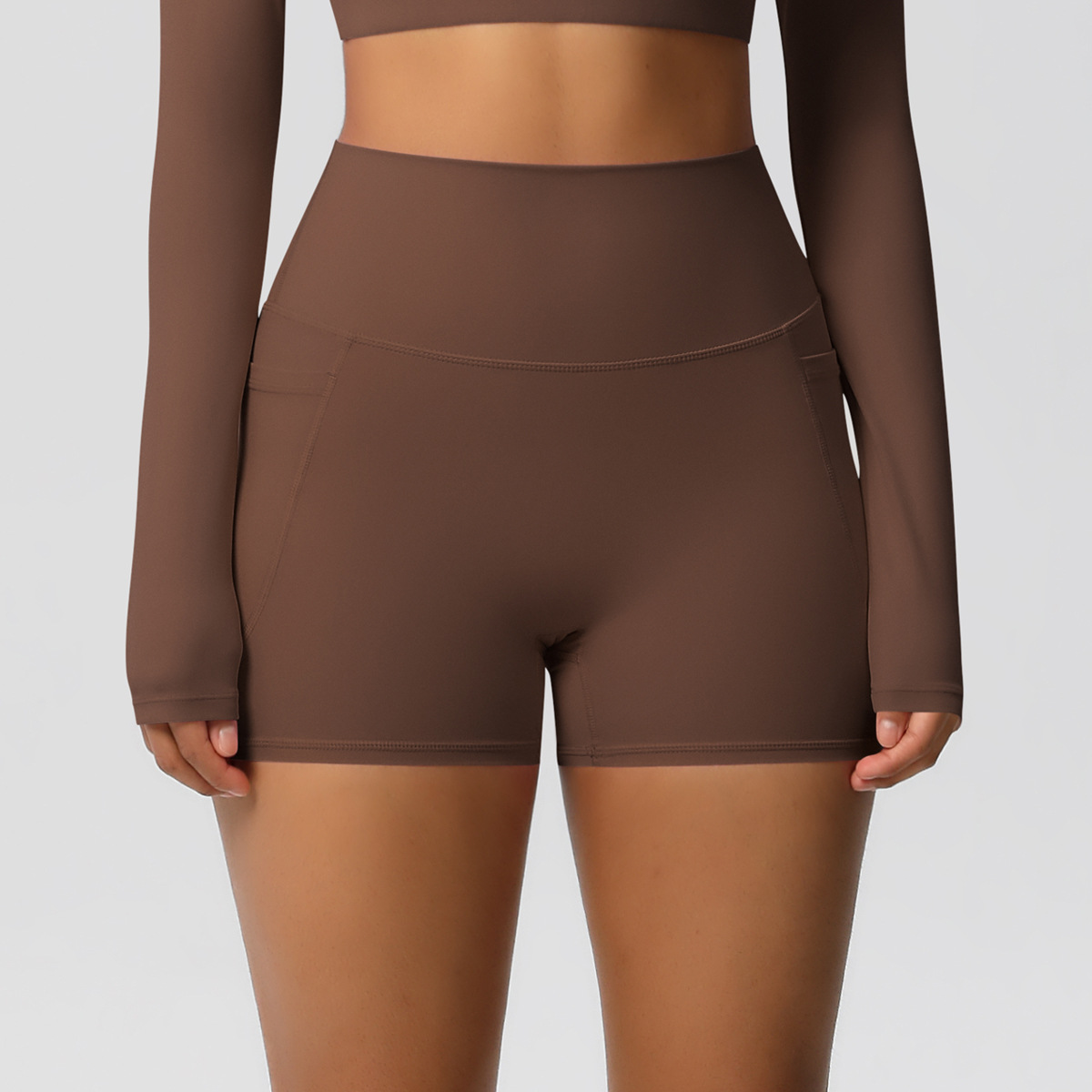 Classic Style Sport Style Solid Color Nylon Spandex Active Bottoms Leggings Sweatpants display picture 1