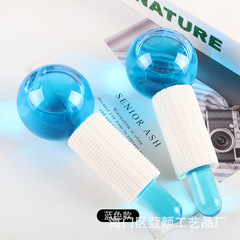韓国式の新商品のアイスボールのゲルの精華の水晶の大きいサイズの美容の棒の美容院の同じタイプの美容器のアイスボール