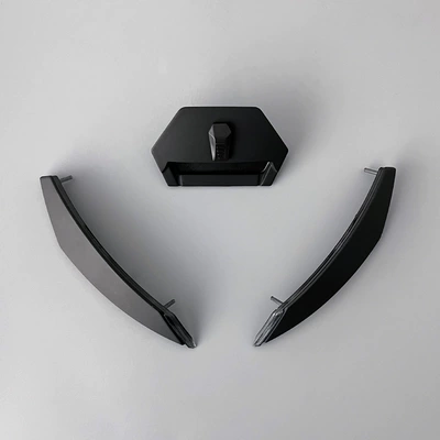 Dəbilqə (Kaska) aksesuarları: Accessories Electroplated High-Definition Lens - k5k5s-top-windshield-matte-black-with-hot-melt-adhesive