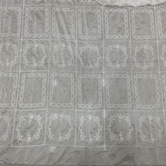 2023新品高品質透かし彫り刺繍天糸刺繍生地子供服ワンピース生地源メーカー