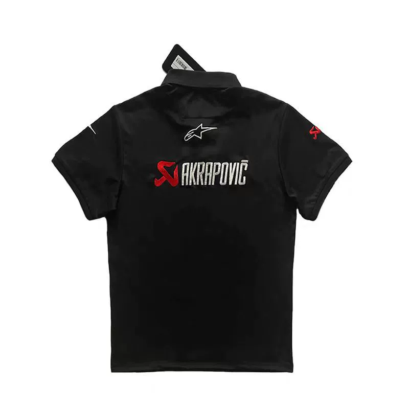 Summer T-shirt, quick dry polo, with embroidery