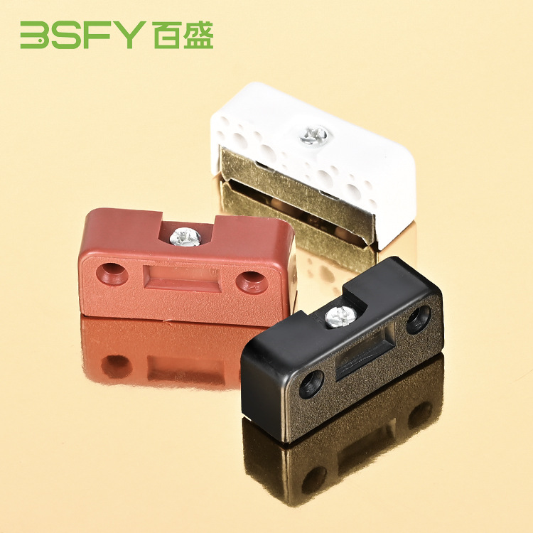 Piezas de conexión rápida de plástico directo de fábrica, gabinetes de cajón, piezas de conexión tres en uno de instalación fija de madera