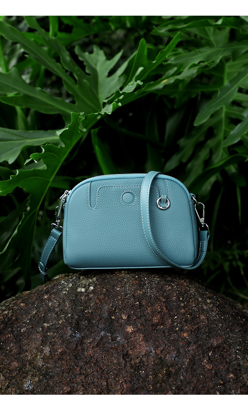 Genuine Leather Crossbody Bag Shoulder Bag For Women Versatile_voghion.com