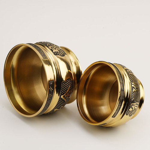 Manufacturer wholesale brass incense burner household Buddhist incense burner temple worship sandalwood burner indoor disc incense burner aromatherapy burner