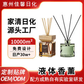 OEM无火香薰精油香熏液定制贴牌代工车载室内酒店家用空气清新剂