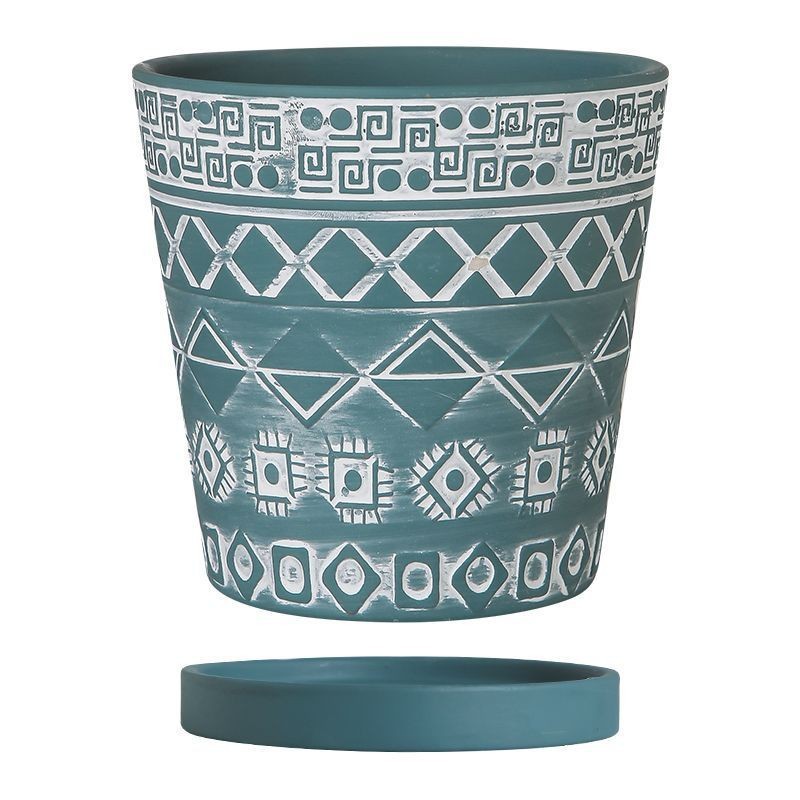 Dark green with tray