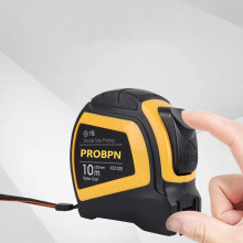 厂家定制钢卷尺7.5M3M5米10米高品质包胶自锁木工拉尺英寸卷尺