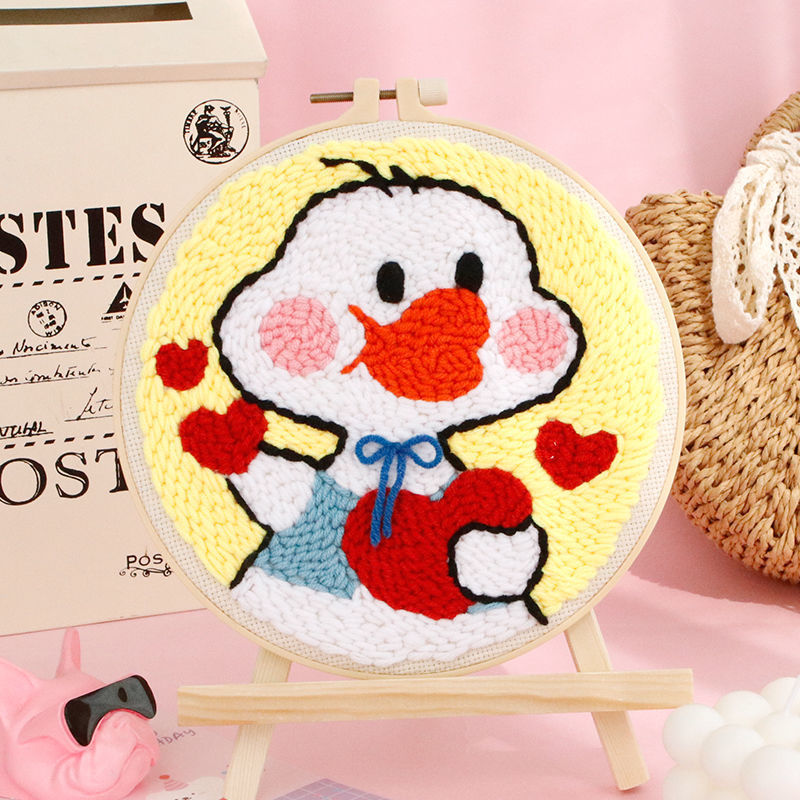 ロシアのスタンプ刺繍手作り diy ウール絵画カップルヘビ年装飾品刺繍ギフト材料パッケージ|undefined