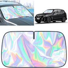 K 23586 Car Front Laser Sun Shade ��܇ǰ���D����ꖓ��羳