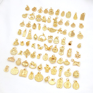 18K�����僱�ɫ������PС����DIY����������D104�������