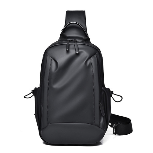Cross-border waterproof backpack men's casual crossbody bag stylish men's chest bag sports chest bag multifunctional wear-resistant bag
