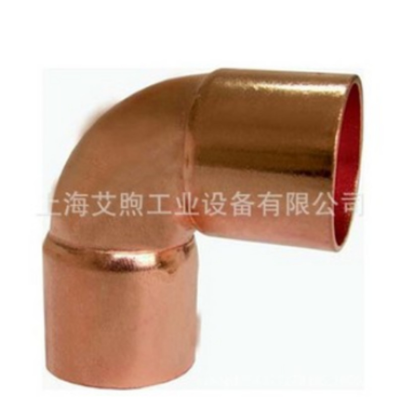 供应 船用紫铜焊接弯头 承口对焊铜弯头 制冷设备承插焊紫铜管件