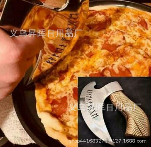 Черезграничный новый продукт Viking Hatches ручной резки пиццы нож клинок из нержавеющей стали высокого качества
