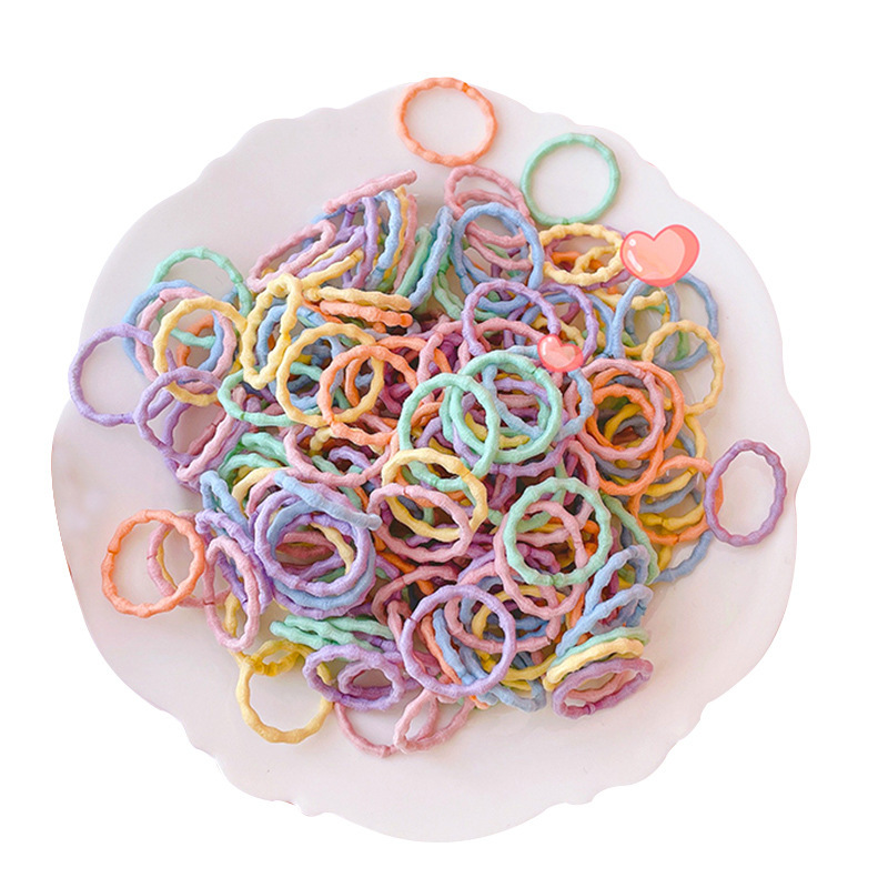 Tie Head Thumb Hair Band Does Not Harm Children's Hair Accessories Rubber Band High Elastic Korean Girls' Head Rope Baby Rubber Band