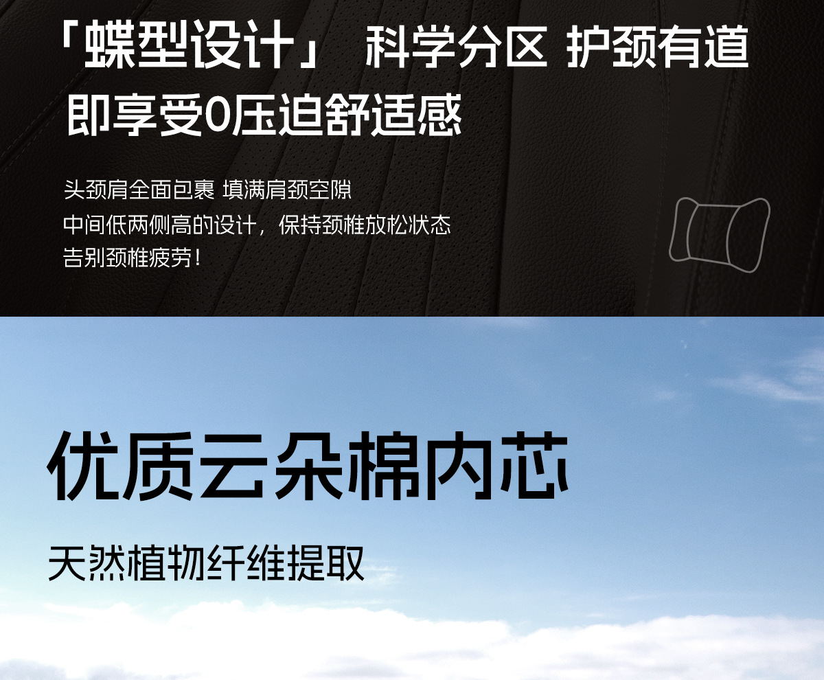 Suitable for Byd Headrest and Lumbar Support Car Han Song Plus Dmi Song Pro Qin Plus Tang Ev Dolphin Yuan Plus Protector