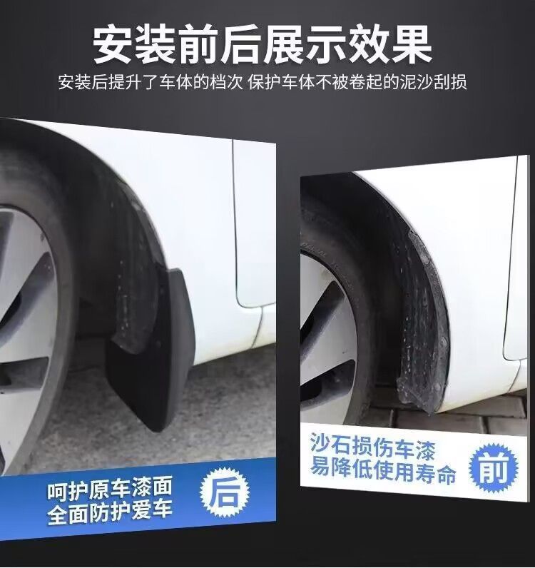 2023 tank 500 special fender modified lining original front and rear mud skin original factory thickened mud tile