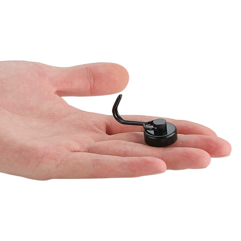 Мощный магнит вращающийся магнитный крюк дверной крючок для хранения ключей Кухня Холодильник защитная дверь магнитный крюк