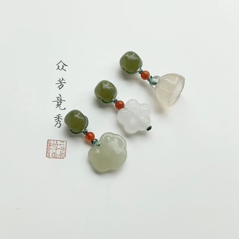 正規品と田玉のペンダントのブレスレット|undefined