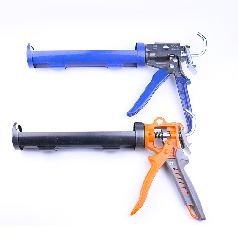 Pistola de pegamento de vidrio giratoria gran estructura de semicírculo pistola de pegamento manual llenado belleza costura pistola de pegamento encolado herramientas de hardware de ahorro de mano de obra