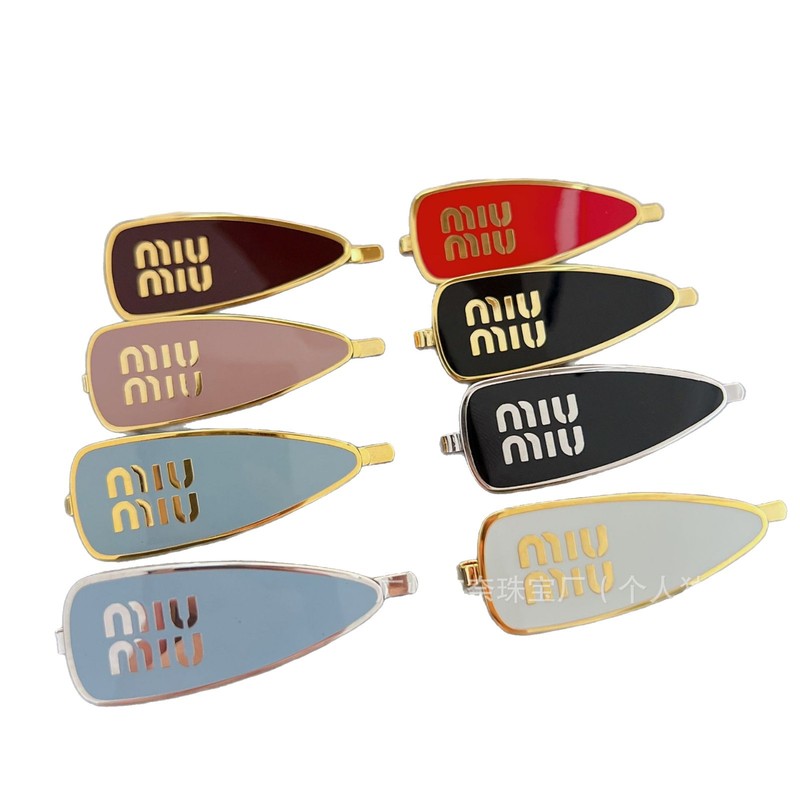MIUMIU Miss Miu キャンディーカラーの爽やかでかわいい前髪クリップ韓国風甘い女の子サイドクリップ女性ヘアアクセサリー|undefined