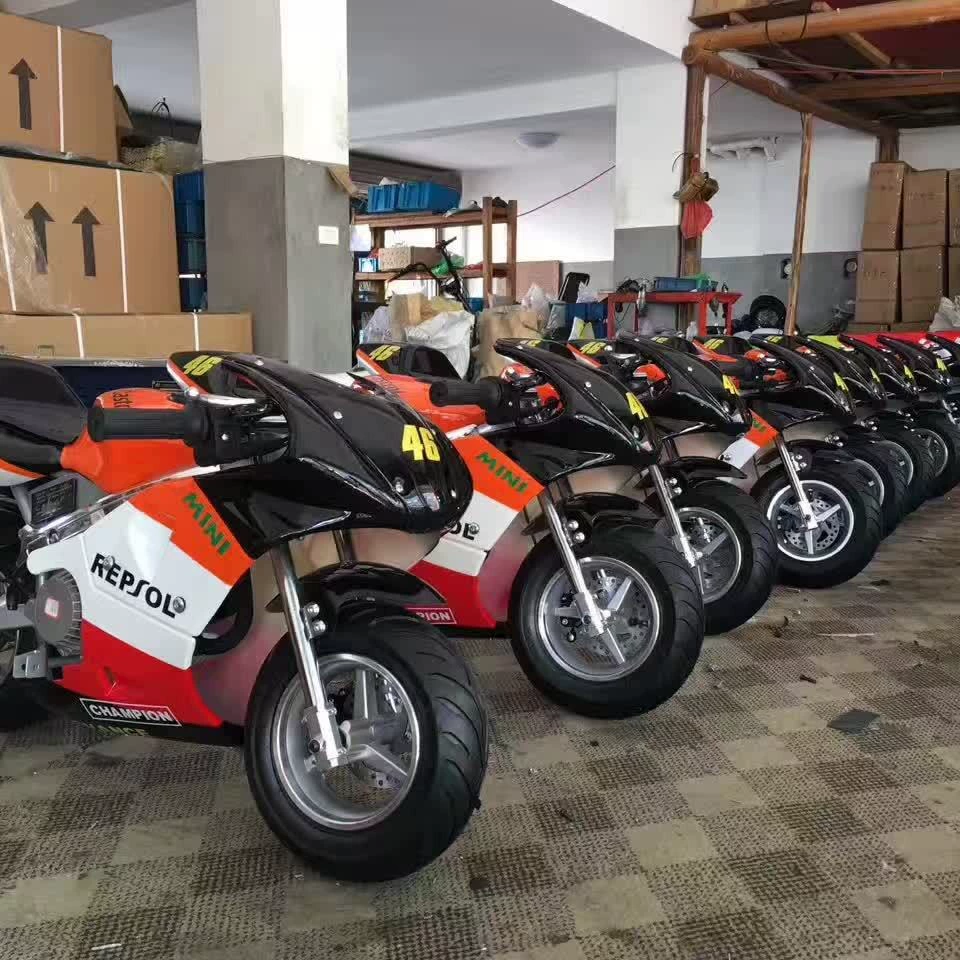 Модный новый мини-спортивный автомобиль 49cc с двумя двигателями - запуск электрический мотоцикл поездка маленькая беговая Саймо