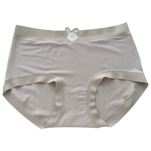 N8350 Nuomi Rabbit 5A antibacterial pure cotton crotch mid-waist women's underwear briefs 50 count soft girl Japanese style