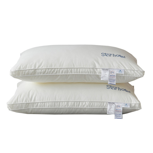 Class A cotton pillow core children's home cervical vertebra support sleep aid B&B hotel pillow one pair pure cotton wholesale