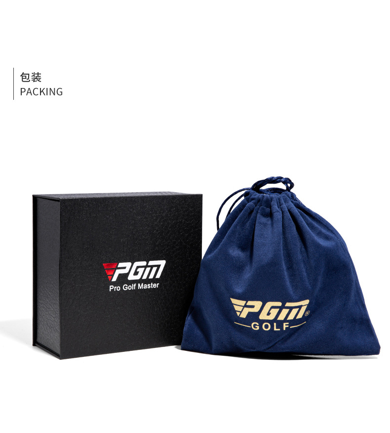 Thắt lưng Golf PGM da bò in nổi ba chiều, khóa hợp kim thể thao cho nam — Một size chi tiết 12