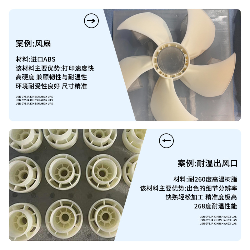 Factory Direct 3D Printing Custom Service Mold Prototype Model Resin Pp Processing High-Precision Customization