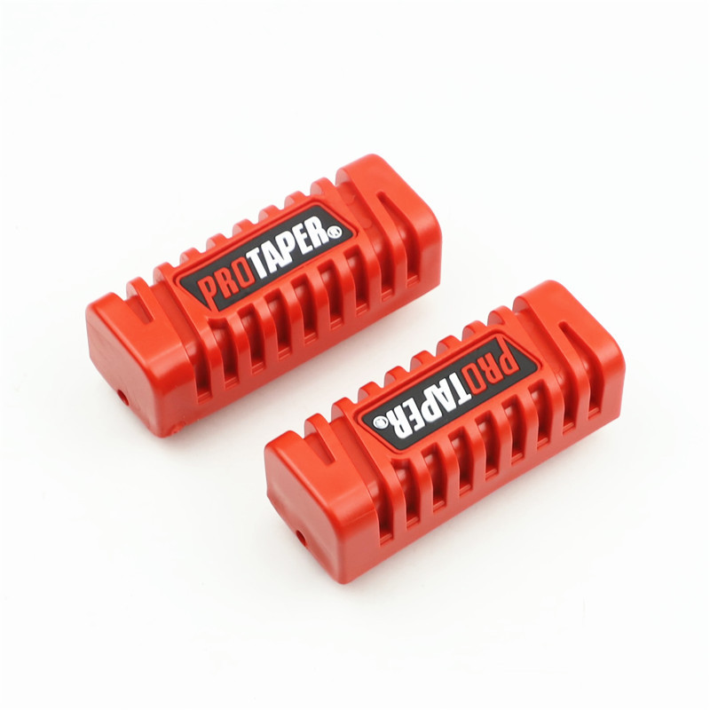 Piezas modificadas para motocicletas Pies Wuyang Pies WY Pies antideslizantes Pies de goma de color PRO Funda de goma delantera Pies delantera