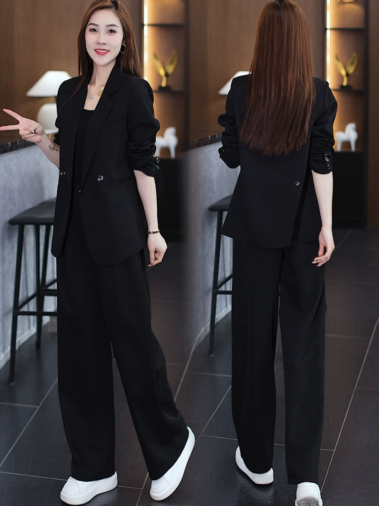 Classic suit, set, (Physicals), plus size, high-quality style