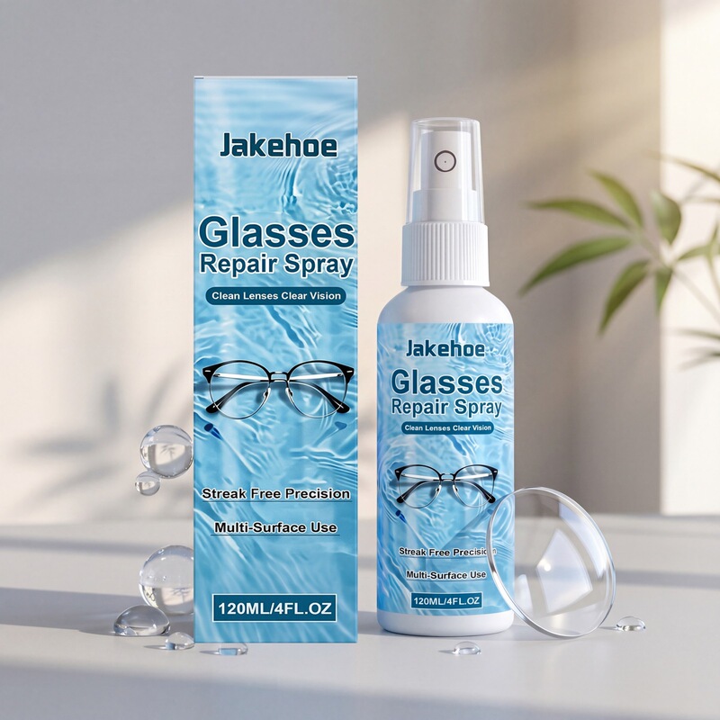 Jakehoe Lens Scratch Care Spray Cleans Glasses Stains and Lens Scratches, Improves Clear Vision Care Spray Jakehoe Lens Scratch Care Spray Cleans Glasses Stains and Lens Scratches, Improves Clear Vision Care Spray