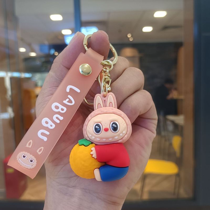 クリエイティブホットスタイルラブブキーホルダー漫画リトルシープペンダントおもちゃベビーグラバーかわいいキーチェーンリング卸売|undefined