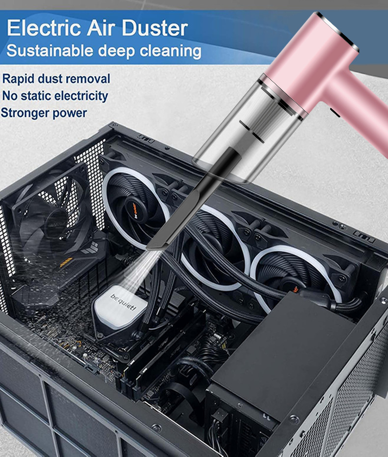 Car Vacuum Cleaner, Handheld Mini Car Vacuum Cleaner, Large Suction Power, Wired Dust Blower, Small Pet Hair Vacuum Cleaner