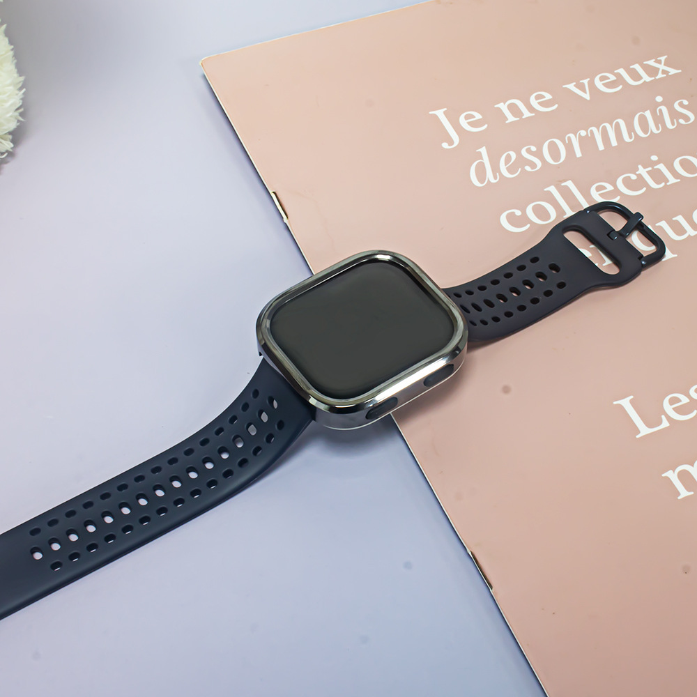 Suitable for Huami Amazfit Bip 6 smart watch metal protective case, anti-fall, anti-scratch and lightweight case 2