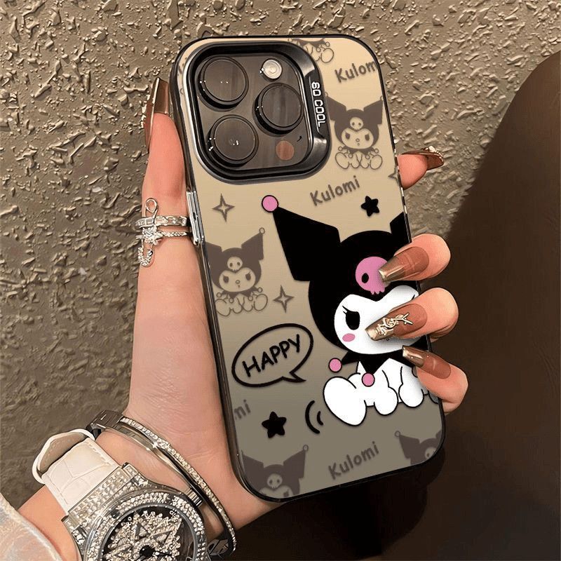 Kuromi Is Suitable for Apple 16Promax Mobile Phone Case Iphone15 Apple 14/13/12/11 Universal Hard