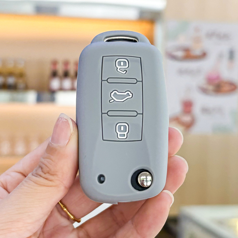 Spot silicona 22 bolsas Volkswagen, funda protectora de llavero de automóvil Toyota, adecuada para un automóvil exquisito, portátil y exquisito