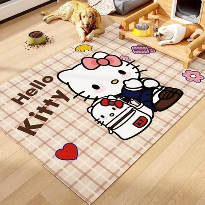 Avtomobil döşəmə paspasları — mat for dogs and cats - soft-and-cute-kittys-kitty-bag-4060cm-waterproof-leather